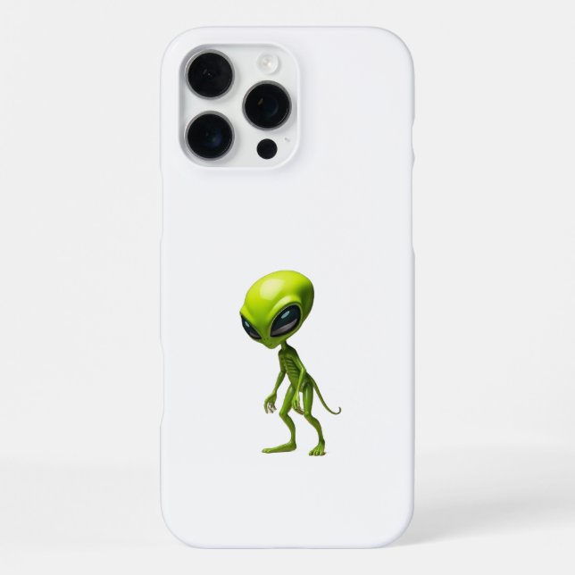 Green humanoid iPhone hülle (Rückseite)