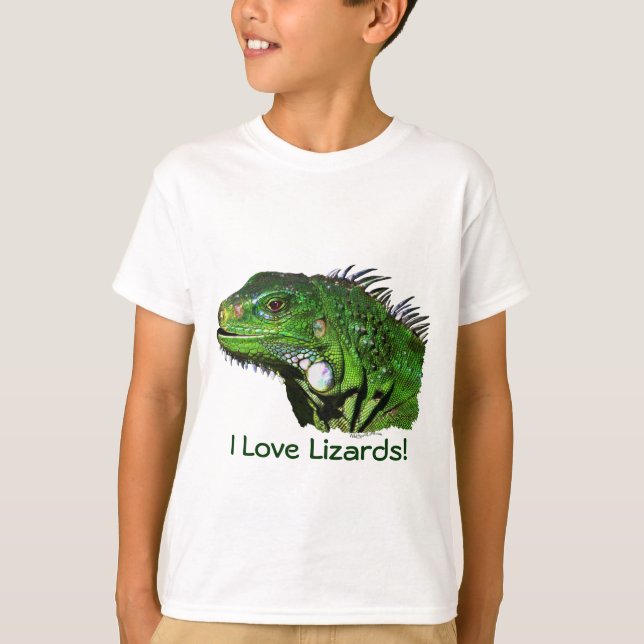 Green Iguana Collection T-Shirt (Vorderseite)
