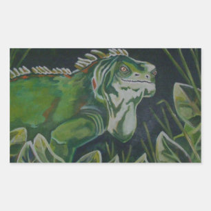 Green Iguana Lizard Reptile Sticker
