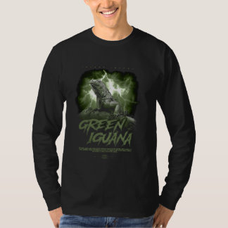 Green Iguana Moderne Streetwear Reptil Keeper T-Shirt