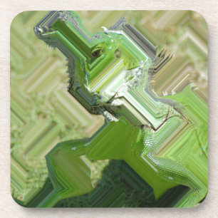 Green Iguana Untersetzer