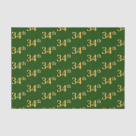 Green, Imitate Gold 34. (34.) Veranstaltung Seidenpapier