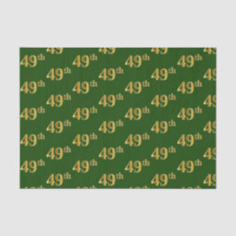 Green, Imitate Gold 49. (neunundvierzig) Veranstal Seidenpapier