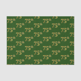 Green, Imitate Gold 75. (75.-5.) Veranstaltung Seidenpapier