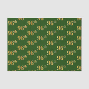 Green, Imitate Gold 96. (Sechsundneunzig) Veransta Seidenpapier