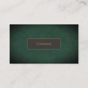Green Imitats Business Card Visitenkarte
