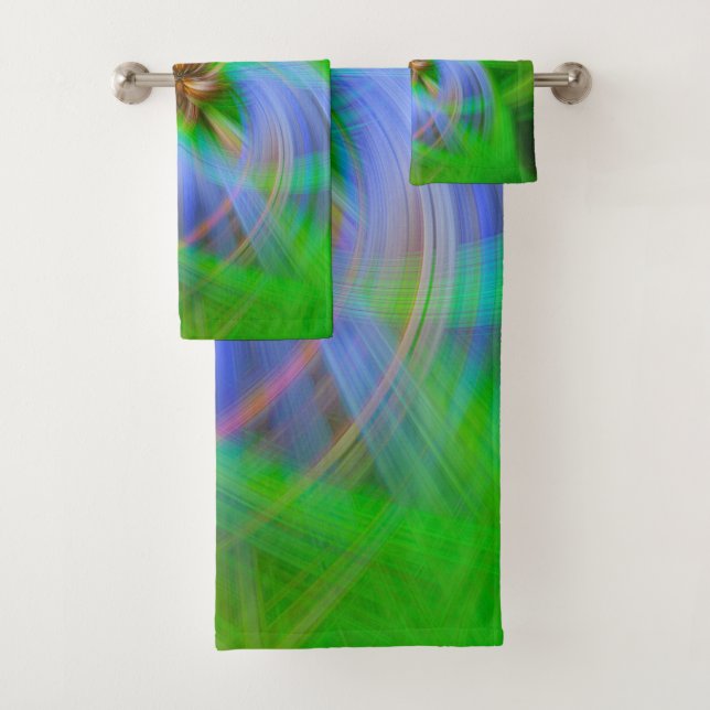 Green Intricacy Bath Handtuch Set (Insitu)