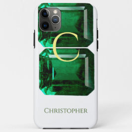 Green iPhone Gehäuse faceted Gemstone Emerald Case-Mate iPhone Hülle