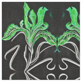 Green Iris Stoff