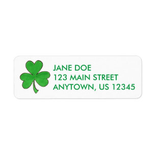 Green Irish Kleeblatt Clover Luck St. Patrick's Da