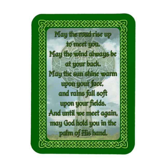 Green Irish Sessing Magnet (Vertikal)