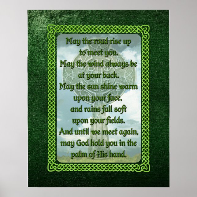 Green Irish Sessing Poster (Vorne)