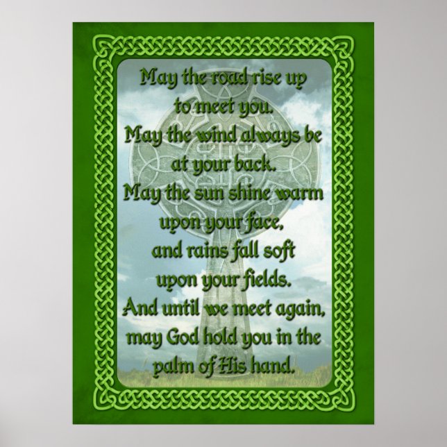 Green Irish Sessing Poster (Vorne)