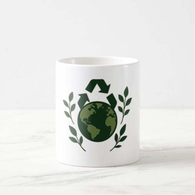 Green is the New Black Kaffeetasse (Mittel)