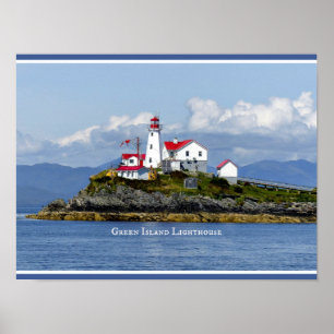 Green Island Lighthouse, England Poster