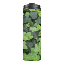 Green Ivy Botanical Print Thermosbecher