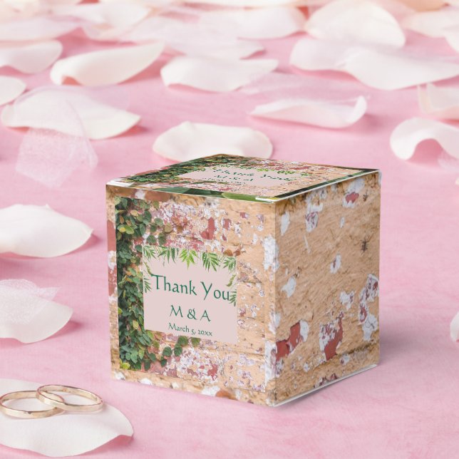 Green Ivy Gastgeschenk Hochzeit Box mit lackierten Geschenkschachtel (Hochzeit)