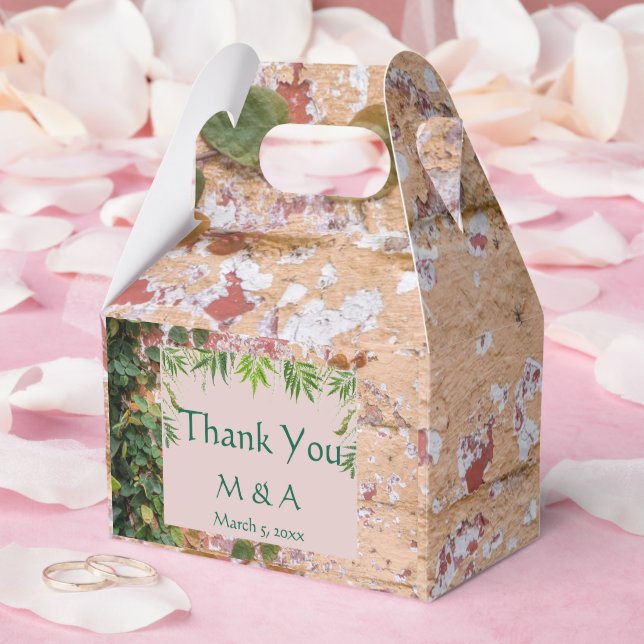 Green Ivy Gastgeschenk Hochzeit Box mit lackierten Geschenkschachtel (Hochzeit)