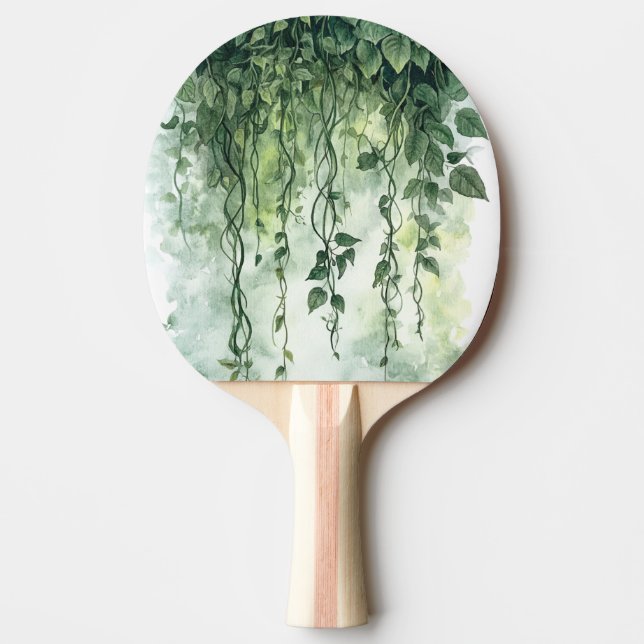 Green Ivy Leopard Tischtennis Schläger (Vorderseite)