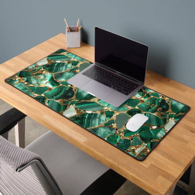 Green Jasper Desk Mat Schreibtischunterlage (Büro 2)