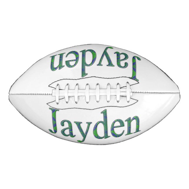 Green Jayden Name, Foot Ball (Vorderseite)