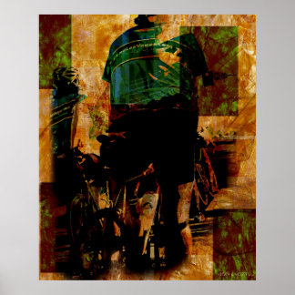 Green Jersey I Poster