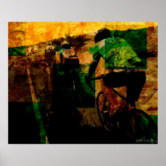 Green Jersey III Poster