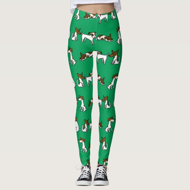 Green JRT Leggings (Vorderseite)