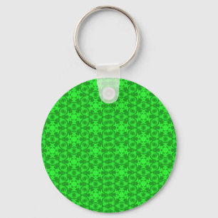 Green Kaleidoskop Schlüsselanhänger