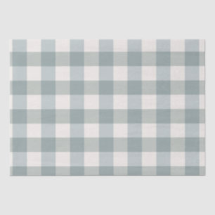 Green Kariert Gingham Country Farm Einfach Seidenpapier