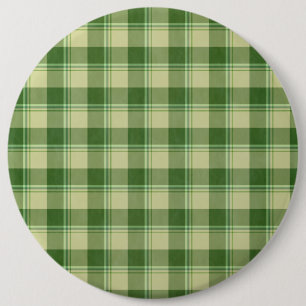 Green Kariert Saint Patrick's Day Button