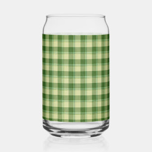 Green Kariert Saint Patrick's Day Dosenglas