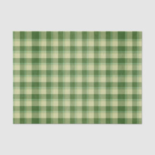 Green Kariert Saint Patrick's Day Seidenpapier
