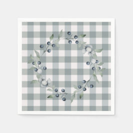 Green Kariert Wreath Buffalo Karo Hübsch Serviette
