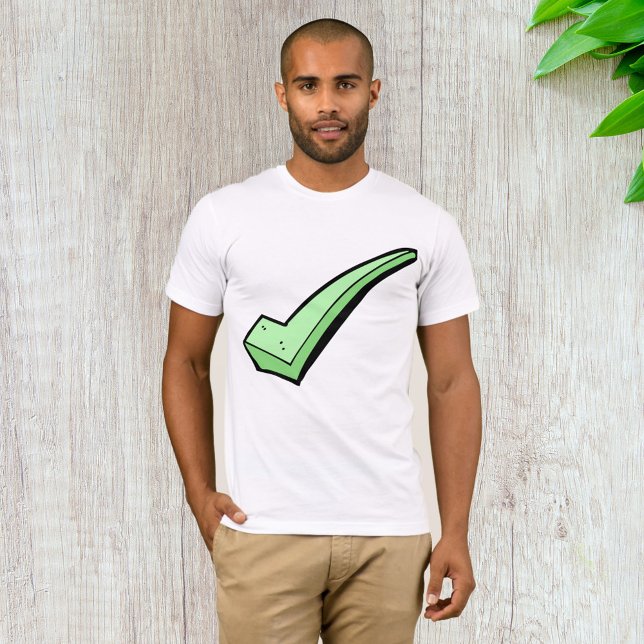 Green Karo Mark Mens T - Shirt (Von Creator hochgeladen)