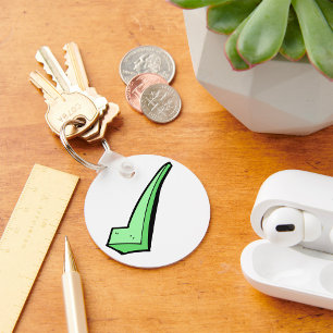 Green Karo Mark Schlüsselanhänger