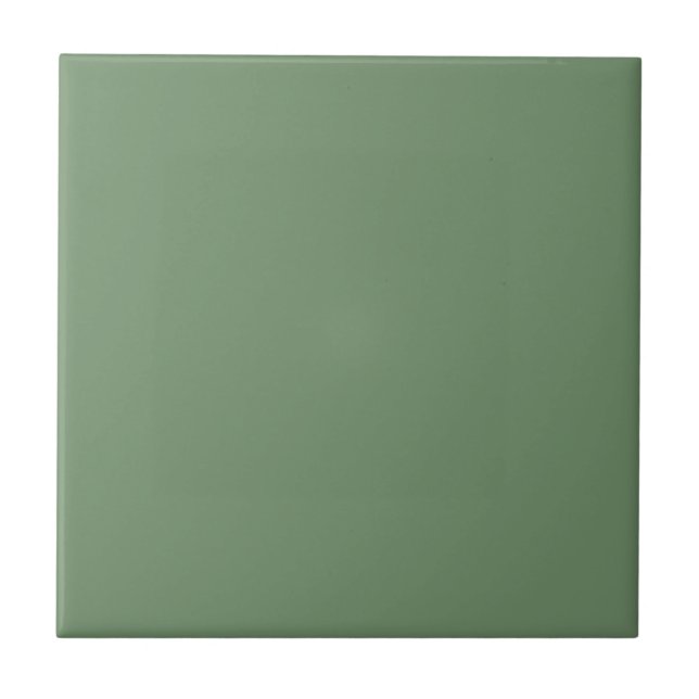 Green Keramik Tile mit festem Sage Fliese (Vorderseite)