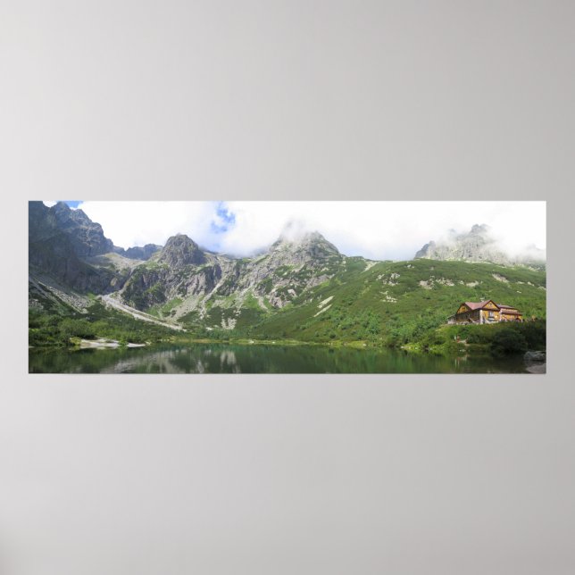 Green Kiezmarski Lake Tatras Poster (Vorne)