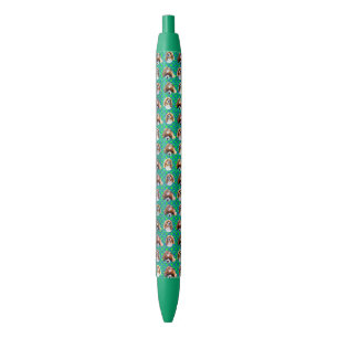 Green King Charles Cavalier Spanisch Pattern, Pen Kugelschreiber