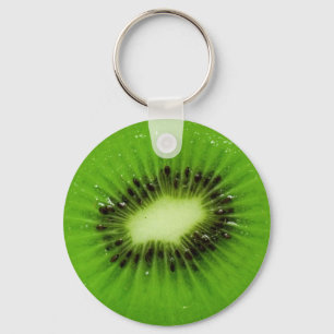 Green Kiwi Frucht Fresh Slice Schlüsselanhänger
