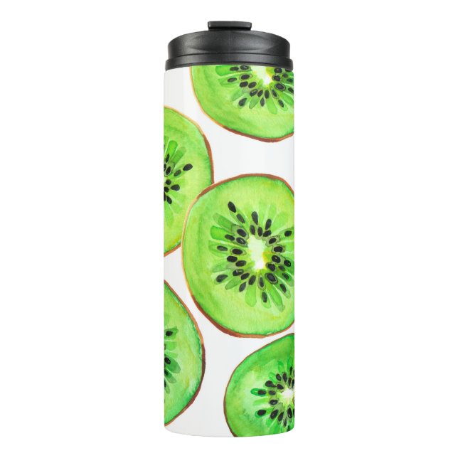 Green Kiwi Fruchtwasser-Set Thermosbecher (Vorderseite)