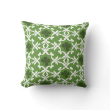 Green Kleeblatt Damask