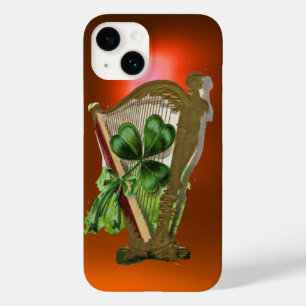GREEN KLEEBLATT IRISH HARP Orange Case-Mate iPhone Hülle