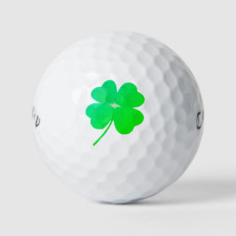 Green Kleeblatt Irish St. Patrick's Day 4Kevin Golfball