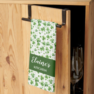 Green Kleeblatt Kitchen Handtuch Custom Geschenk I