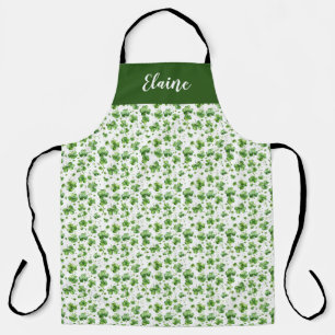 Green Kleeblatt Kitchen Schürze Custom Gift Irish
