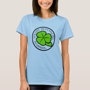 Green Kleeblatt Saint Patrick's Day Floral Art T-Shirt