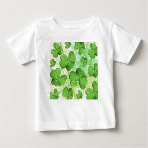 Green Kleeblatt St Patrick's Day Säugling T - Shir Baby T-shirt