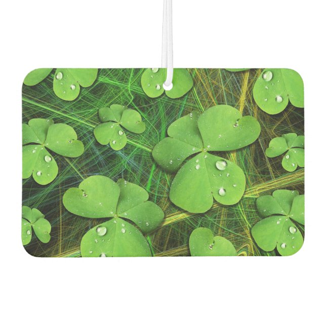Green Kleeblatt St Patrick's iPhone 5 Case-Mate Autolufterfrischer (Vorderseite)