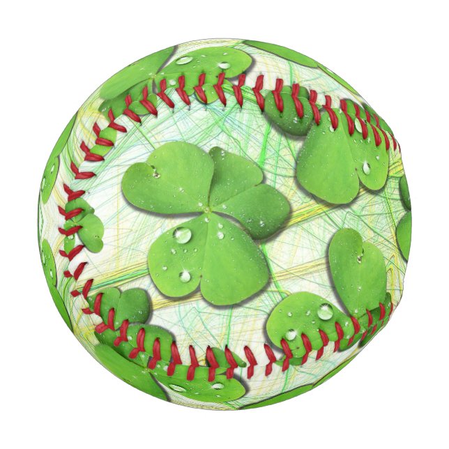 Green Kleeblatt St Patrick's iPhone 5 Case-Mate Baseball (Vorderseite Links)